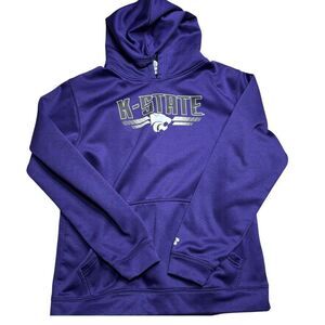 Russell K-State Hooded Sweatshirt Boys Size Large